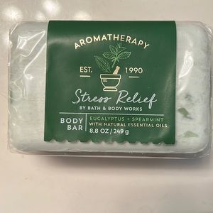 NWT Bath and Body Works Aromatherapy Stress Relief Body Bar